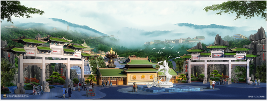 香港JR设计 HK JR Design-北京八达岭佛教旅游项目