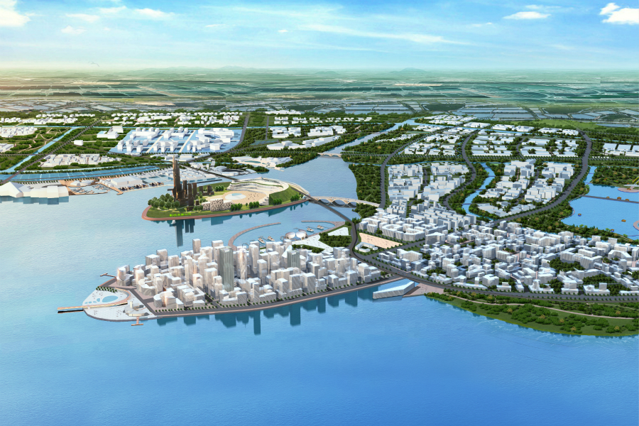 tangshan bay urban plan