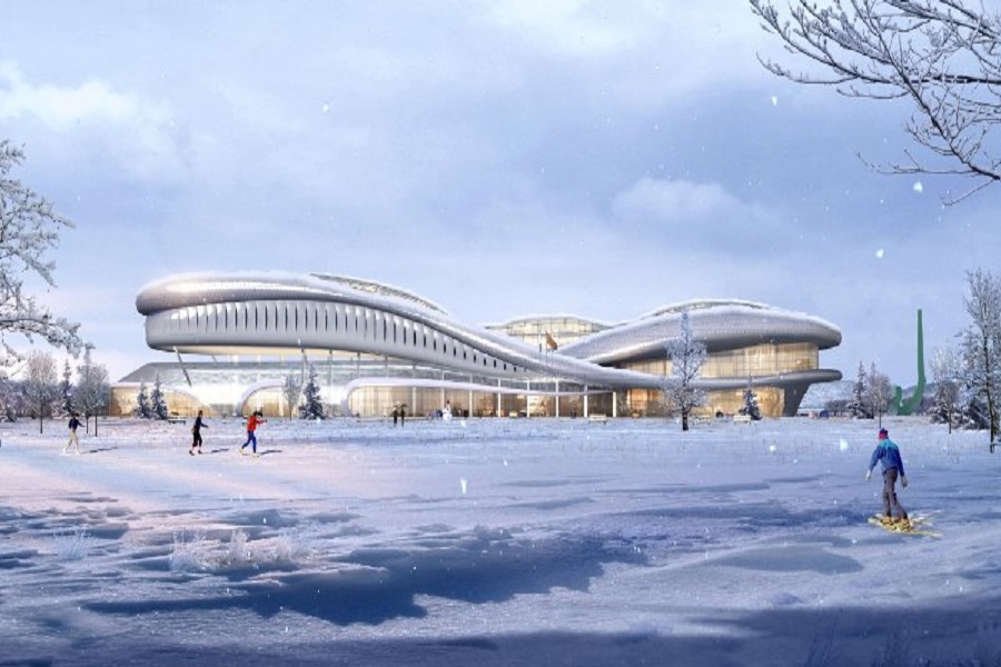 hua shan skiing stadiums
